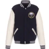 Navy / White