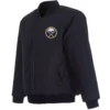 Buffalo Sabres One Color Full Wool Varsity Jacket - Image 2