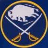 Buffalo Sabres One Color Full-Snap Satin Varsity Jacket - Image 3