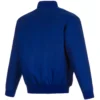 Buffalo Sabres One Color Full-Snap Satin Varsity Jacket - Image 2