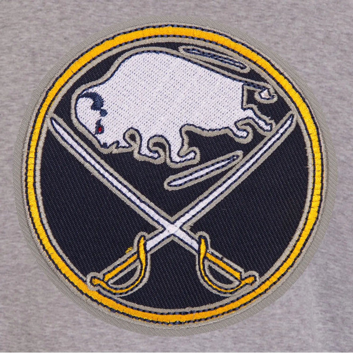 Buffalo Sabres Two Tone Fleece Varsity Jacket - Image 3