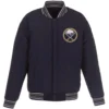 Buffalo Sabres Accent Fleece Varsity Jacket - Image 2