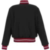 Carolina Hurricanes One Color Full Wool Varsity Jacket - Image 2
