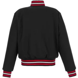 Alternative view of Carolina Hurricanes One Color Full Wool Varsity Jacket