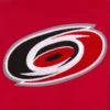 Carolina Hurricanes One Color Satin Varsity Jacket - Image 3