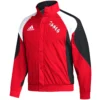 Carolina Hurricanes adidas Reverse Retro 2.0 Full-Snap Red Varsity Jacket