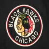 Chicago Blackhawks Retro Classic Wool & Leather Varsity Jacket - Image 5