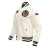 Chicago Blackhawks Retro Classic Satin Varsity Jacket - Image 2