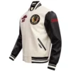 Alternative view of Chicago Blackhawks Retro Classic Wool & Leather Varsity Jacket