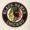 Chicago Blackhawks Retro Classic Wool & Leather Varsity Jacket - Image 5