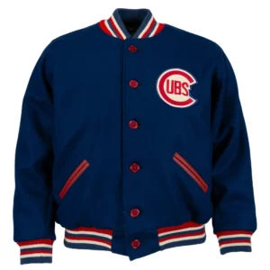 Chicago Cubs Letterman 1954 Authentic Wool Varsity Jacket