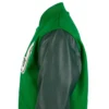 Chicago White Sox 1932 Authentic Green Varsity Wool & Leather Jacket - Image 5