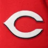 Cincinnati Reds Classic Pro Standard Red Wool & Leather Varsity Jacket - Image 4