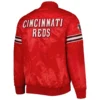 Cincinnati Reds The Power Forward Full-Snap Satin Varsity Red Jacket - Image 2