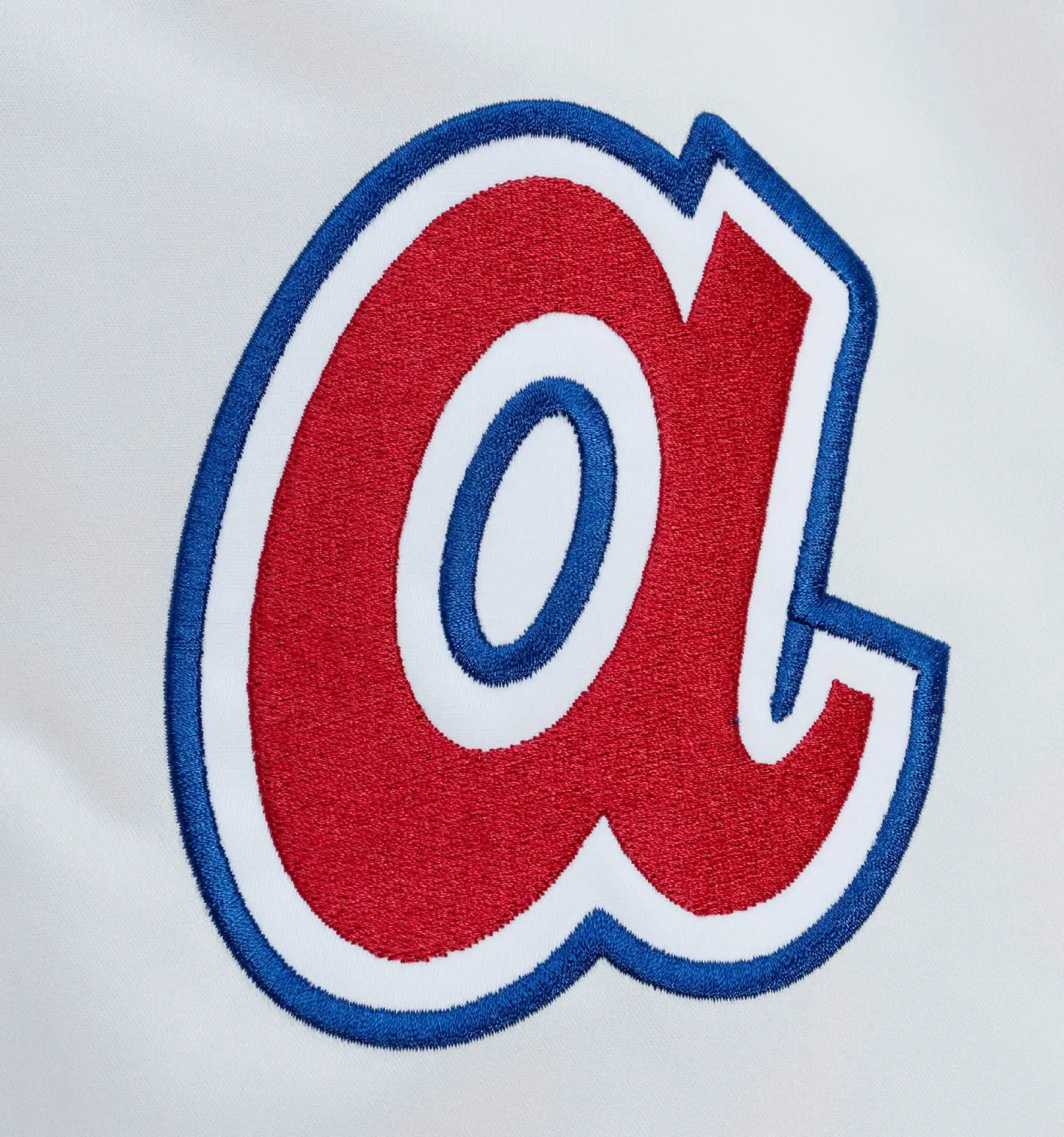 City Collection Lightweight Satin Jacket Atlanta Braves - Image 3