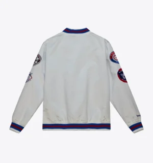 Alternative view of City Collection Lightweight Satin Jacket Chicago Cubs
