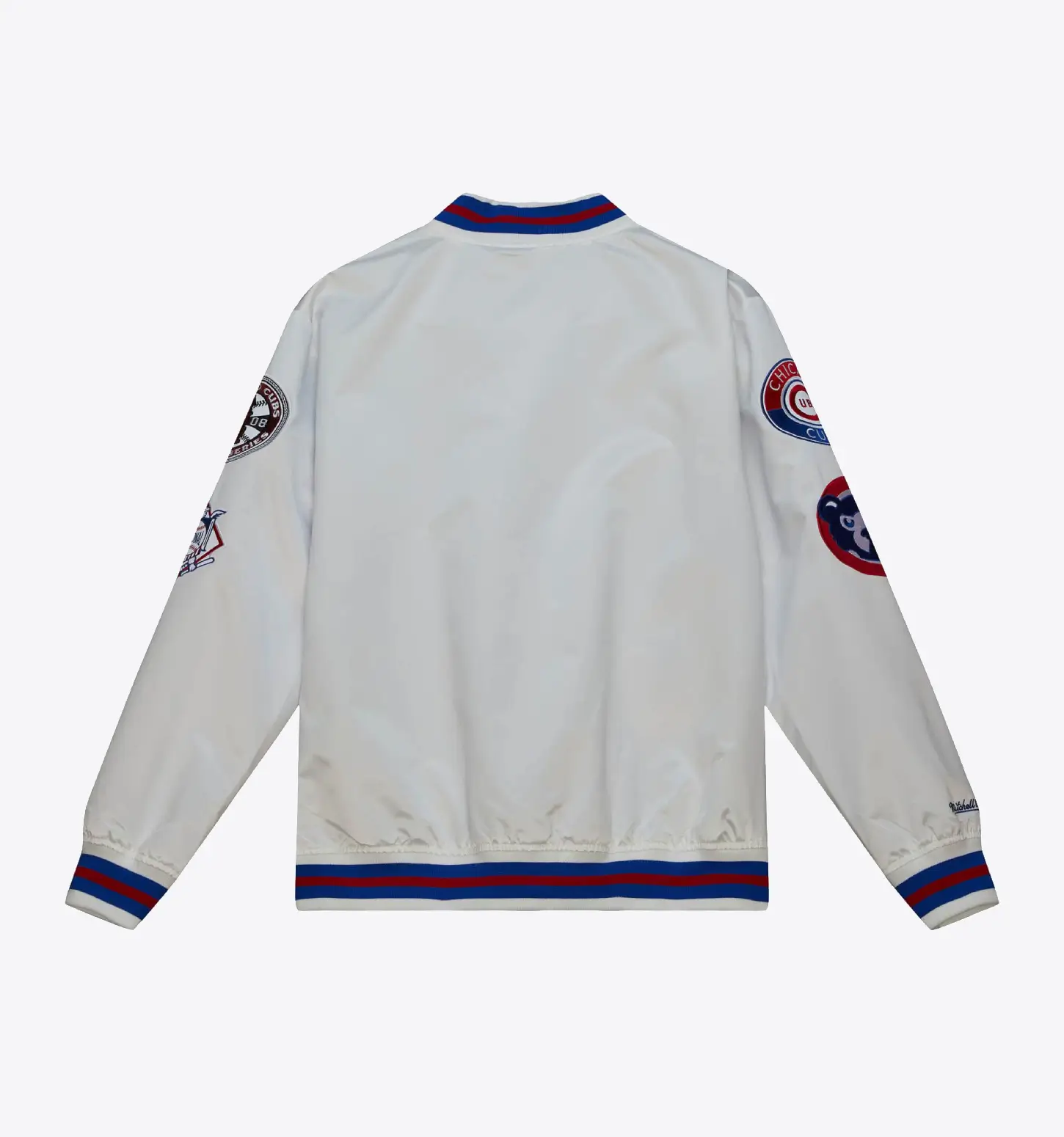 City Collection Lightweight Satin Jacket Chicago Cubs - Image 2