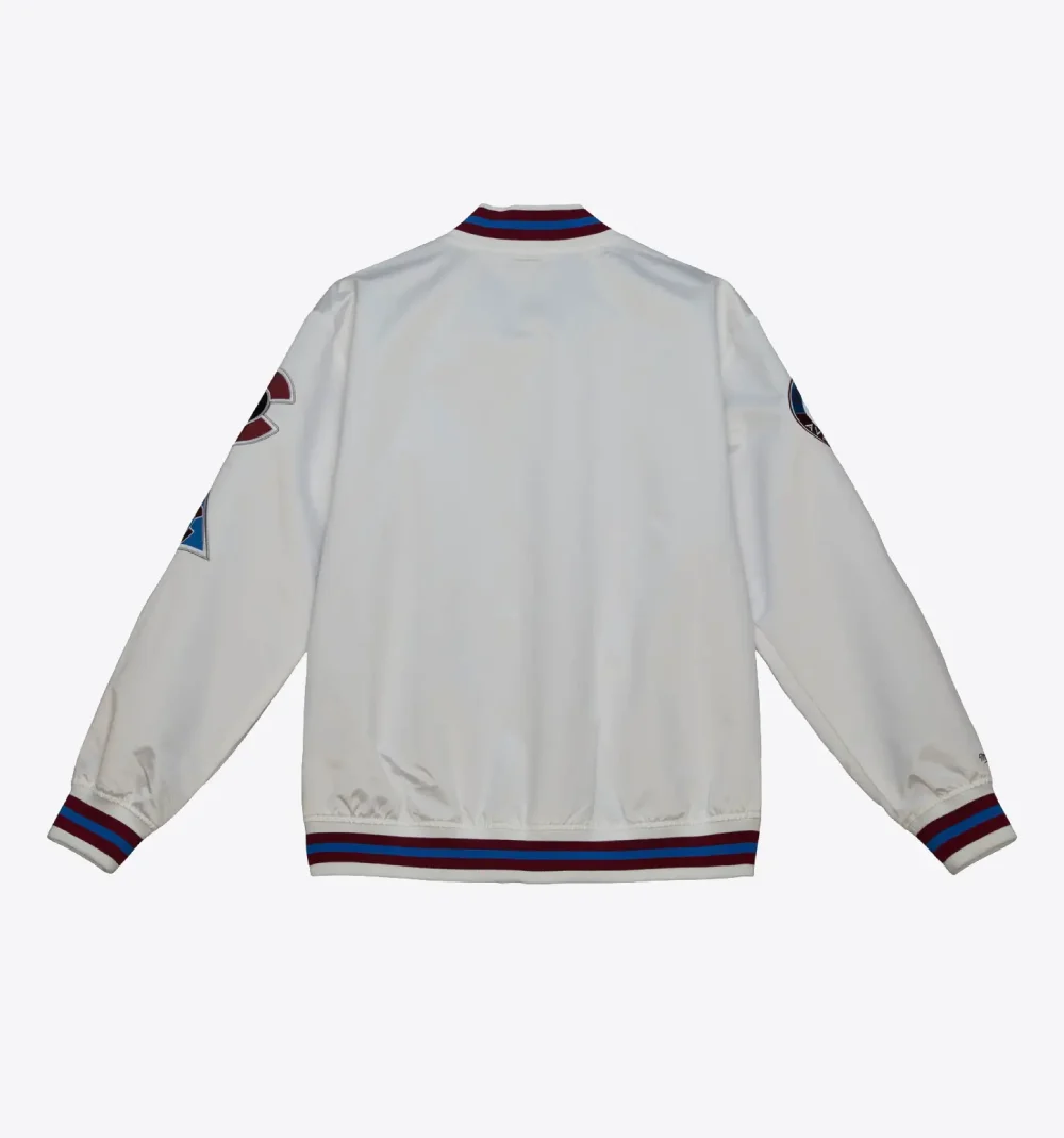 Alternative view of Colorado Avalanche City Collection Satin Varsity Jacket