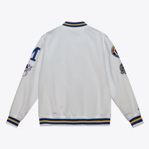 Alternative view of Milwaukee Brewers City Collection Lightweight Satin Varsity Jacket