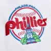 Philadelphia Phillies City Collection Lightweight Satin Varsity White Jacket - Image 4
