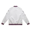 Philadelphia Phillies City Collection Lightweight Satin Varsity White Jacket - Image 2