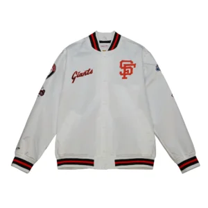 San Francisco Giants City Collection Lightweight Satin Jacket