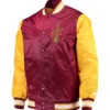 Cleveland Cavaliers Starter The Rookie Maroon & Gold Varsity Jacket
