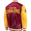 Cleveland Cavaliers Starter The Rookie Maroon & Gold Varsity Jacket - Image 2
