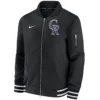 Colorado Rockies Nike Authentic Varsity Black Jacket