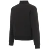 Colorado Rockies Ribbed Knitted Full-Zip Black Full Wool One Color Varsity Jacket - Image 2