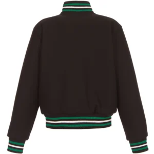 Alternative view of Dallas Stars One Color Black Varsity Jacket
