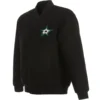 Dallas Stars One Color Full Wool Varsity Jacket