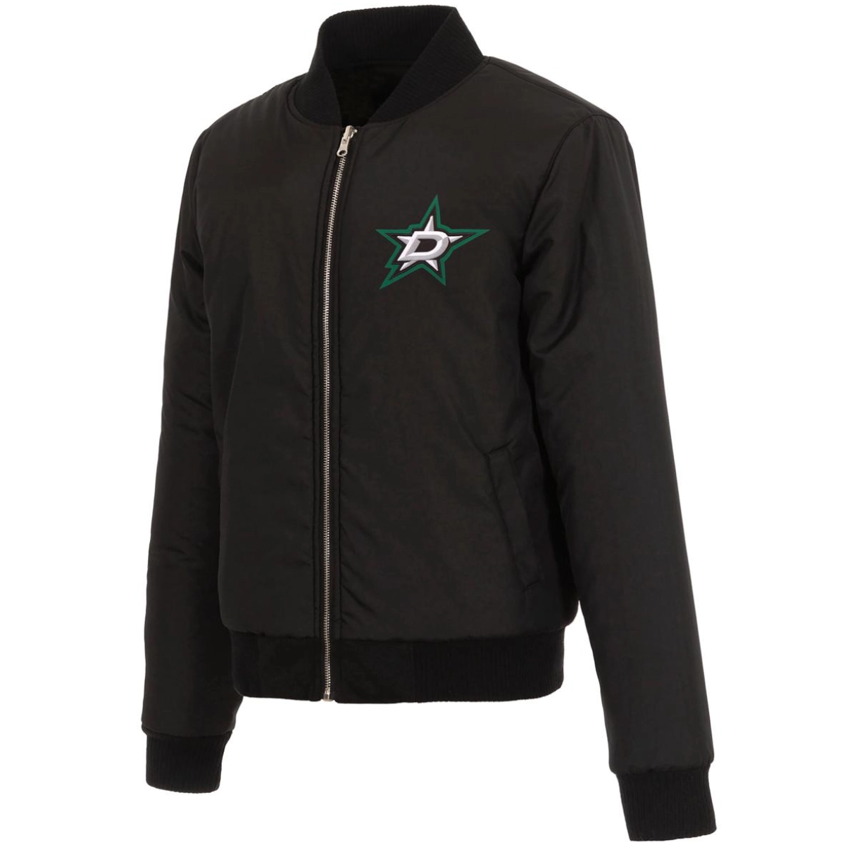 Dallas Stars Full-Zip Wool Varsity Jacket - Image 2