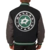 Dallas Stars Two Tone Full Wool Varsity Jacket - Image 2