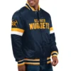 Denver Nuggets Home Game Basketball Team Players Varsity Jacket