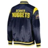 Denver Nuggets Prime Time Letterman Varsity Baseball Jacket - Image 2