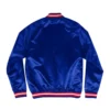 Detroit Pistons Lightweight Raglan Blue Varsity Jacket - Image 2
