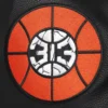 Detroit Pistons Pro Standard Black 2023/24 City Edition Wool & Leather Varsity Jacket - Image 4
