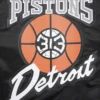 Detroit Pistons Pro Standard City Edition 2023/24 Black Varsity Jacket - Image 3
