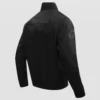 Detroit Red Wings Neutral Satin Varsity Jacket - Image 3