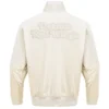 Detroit Red Wings Neutral Satin Varsity Jacket - Image 4
