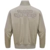 Detroit Red Wings Neutral Satin Varsity Jacket - Image 4