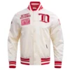 Detroit Red Wings Retro Classic Satin Varsity Jacket