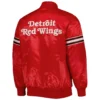 Detroit Red Wings The Power Forward Satin Varsity Jacket - Image 2