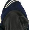 Detroit Tigers 1955 Authentic Wool & Leather Varsity Jacket - Image 4