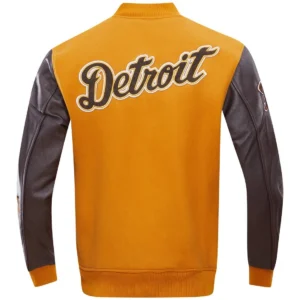Alternative view of Detroit Tigers Classic Wool & Leather Varsity Jacket
