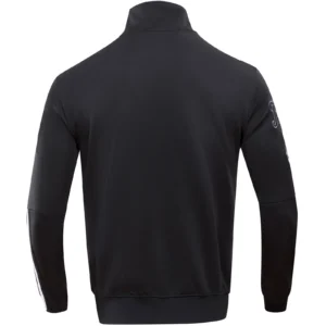 Alternative view of Detroit Tigers Neutral Pro Standard Full-Zip Black Polyester Varsity Jacket