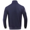 Detroit Tigers Neutral Full-Zip Navy Polyester Varsity Jacket - Image 2