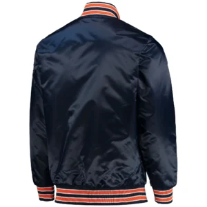 Alternative view of Detroit Tigers Starter The Diamond Full-Snap Satin Varsity Jacket