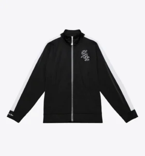 Chicago White Sox Heavyweight Full-Zip Flashback Track Varsity Jacket